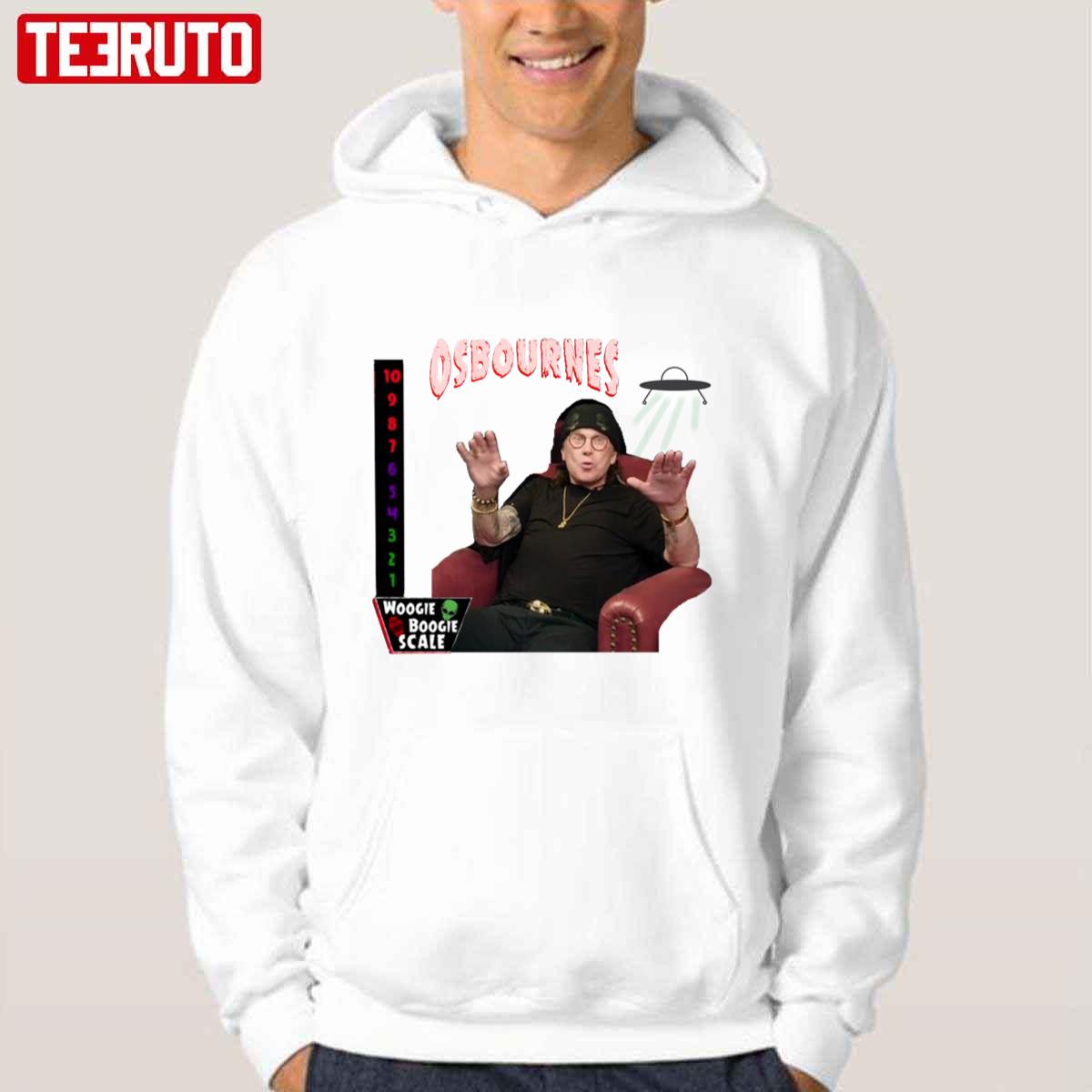 Woogie Boogie Scale Ozzy Osbournes Want To Believe Unisex Hoodie