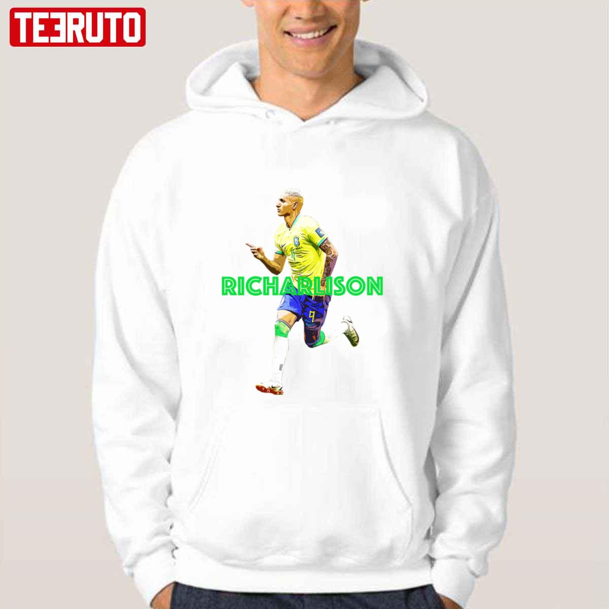 World Cup Brazil Team Richarlison Graphic Unisex Hoodie