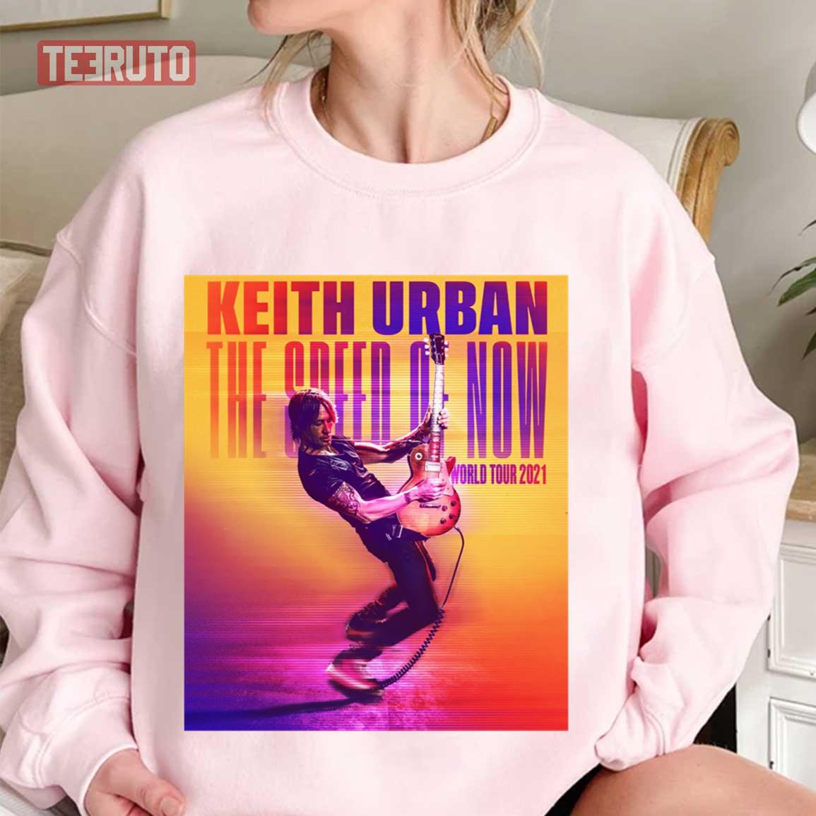 World Tour The Speed Of Now Keith Urban Graphic Unisex Sweatshirt
