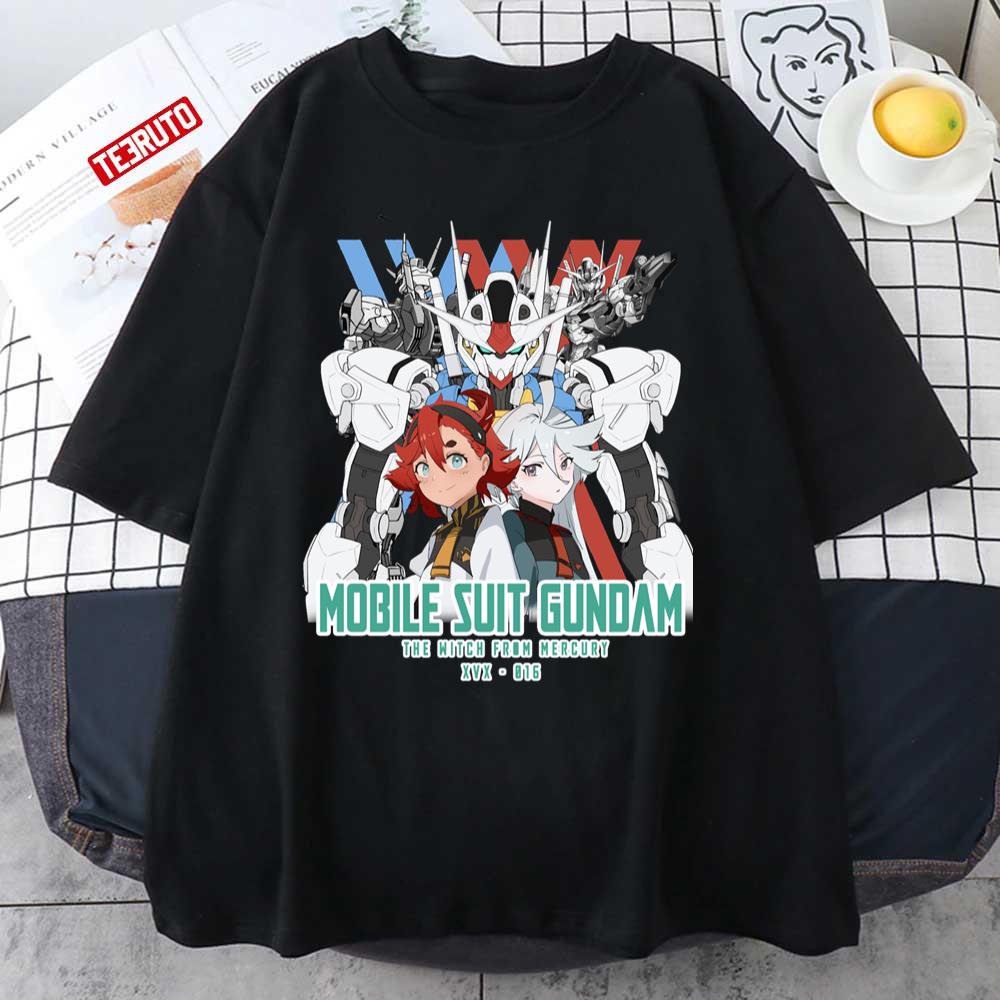 Xvx 016 Mobile Suit Gundam The Witch From Mercury Unisex T-Shirt