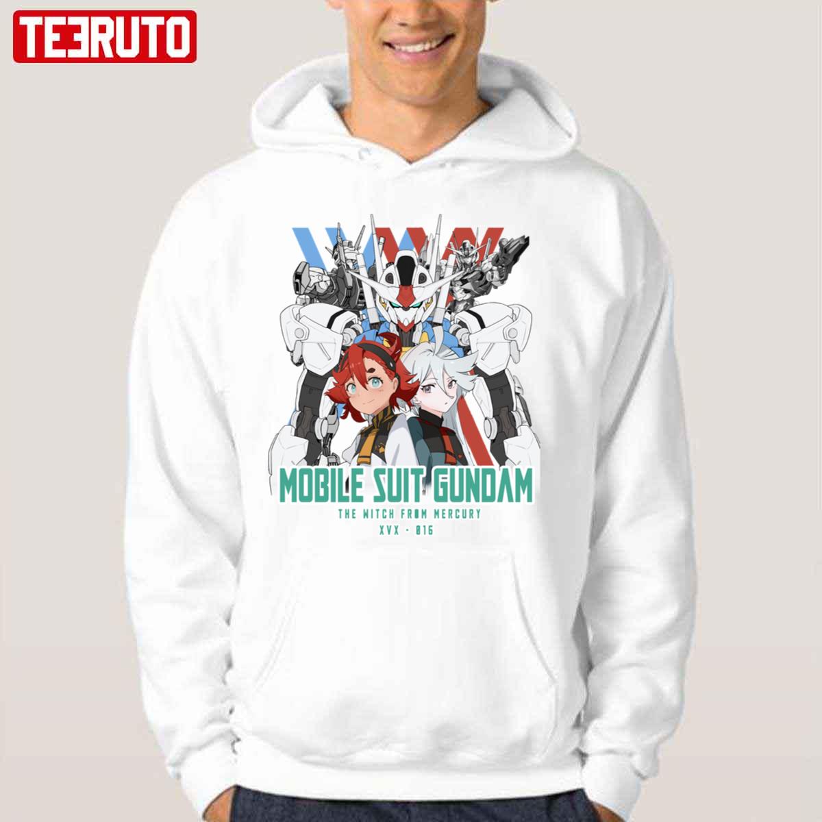 Xvx 016 Mobile Suit Gundam Unisex Hoodie