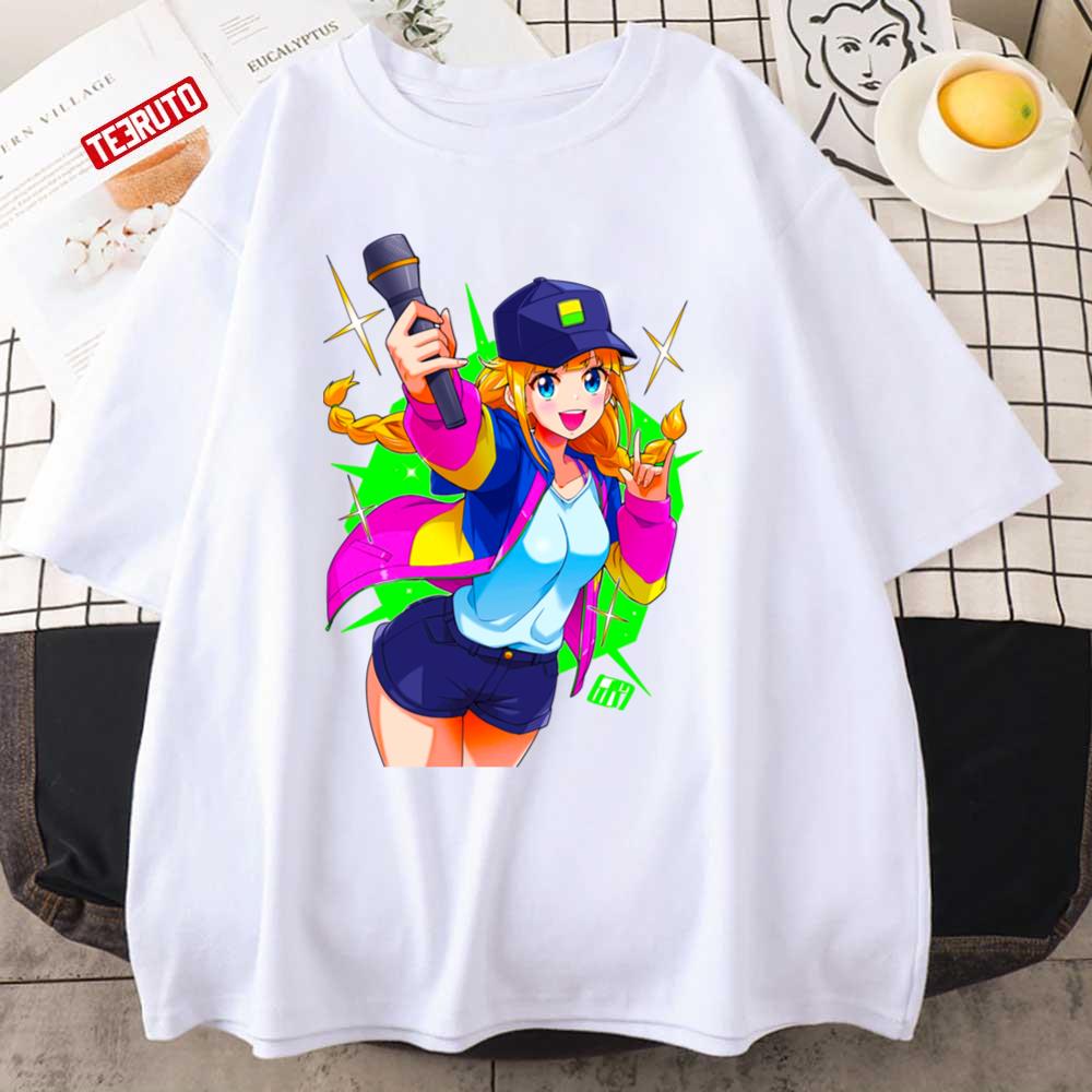 Ya Boy Kongming Eiko Neon Colored Design Unisex T-Shirt