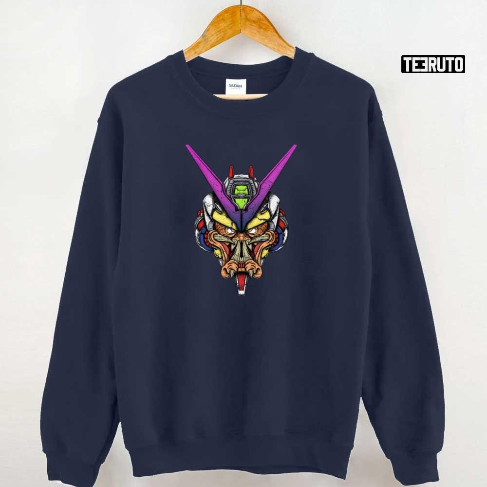 Yautja Hybrid Head Mobile Suit Gundam Unisex Sweatshirt