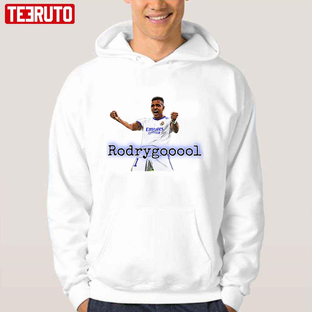 Yeahhh Rodrygo Real Madrid 2 Unisex Hoodie