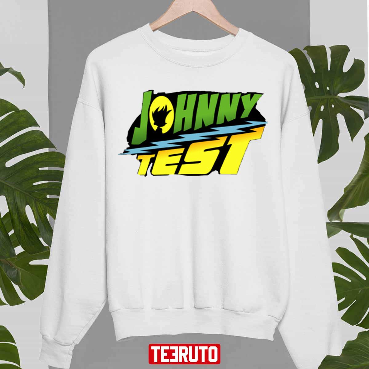 Yellow Logo Johnny Test Unisex Sweatshirt