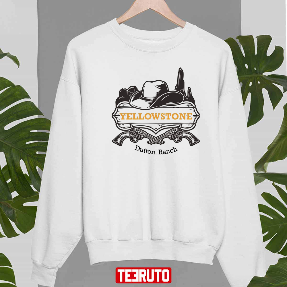 Yellowstone Dutton Ranch Logo Design Unisex Sweatshirt