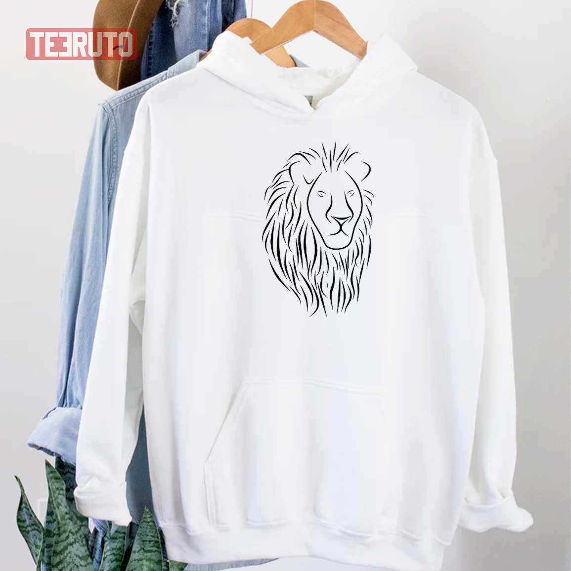 Yitzuchen Lion Art Unisex Hoodie