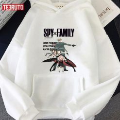 Yor Loid Anya Family Spy X Family Anime Cool Artwork Unisex Hoodie