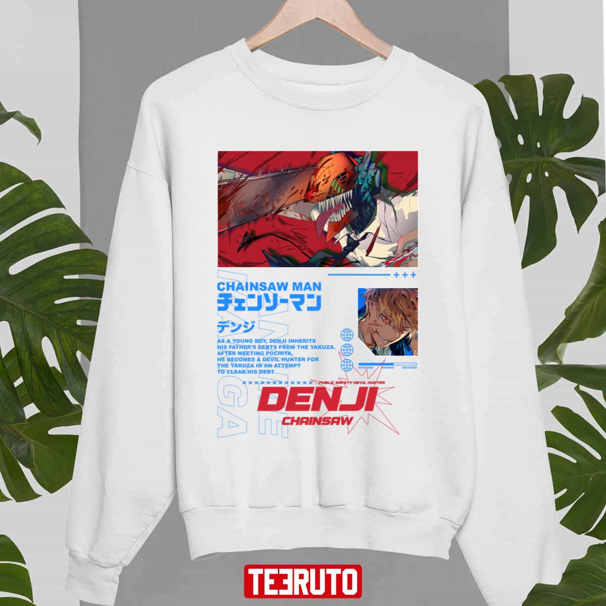 Young Boy Chainsaw Denji Chainsaw Man Unisex Sweatshirt