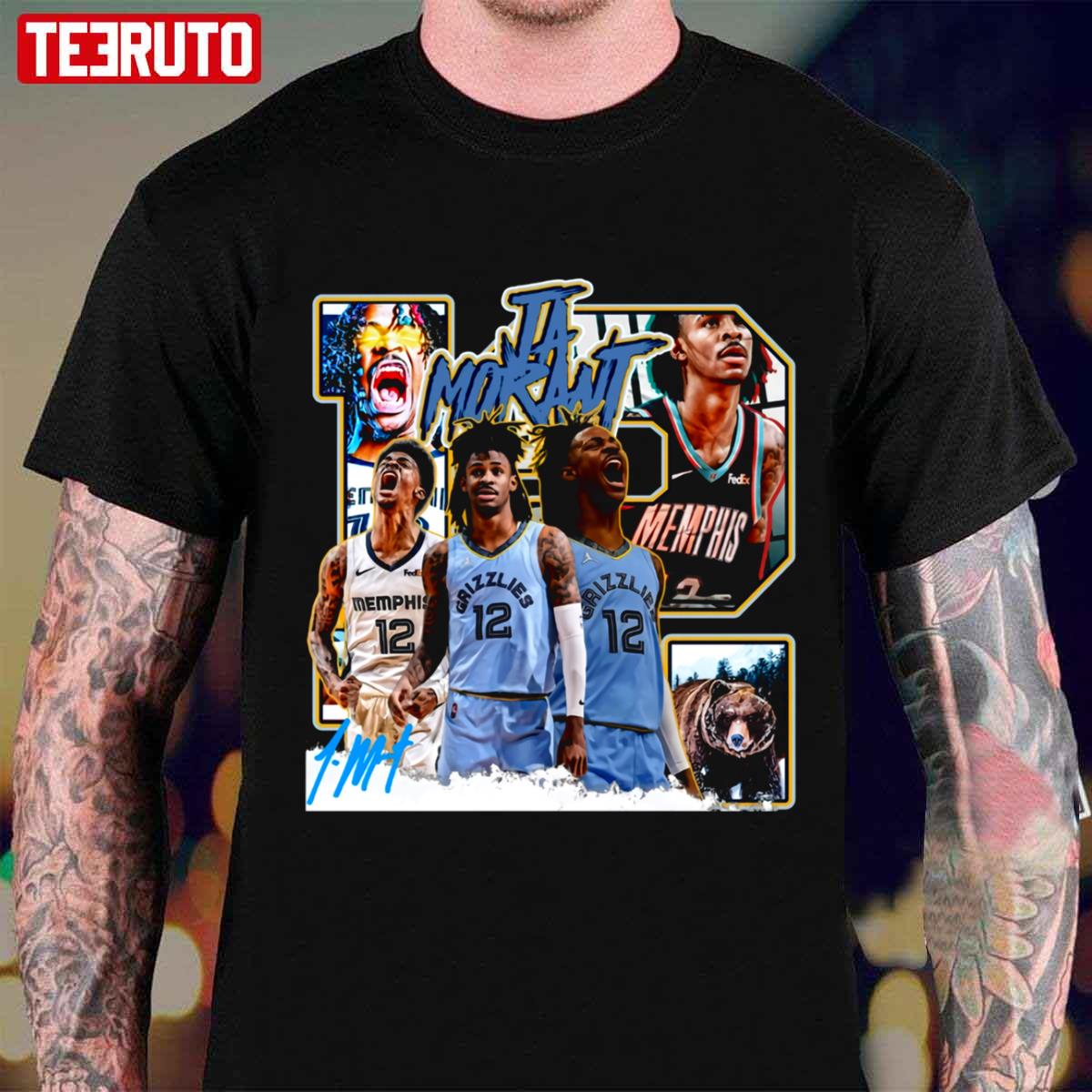 Young Ox Bow Legged Bear Memphis Basketball Ja Morant Unisex T-Shirt