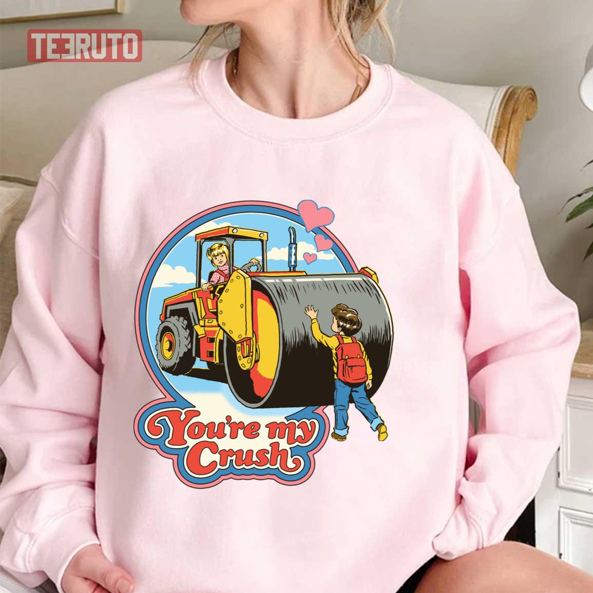 You’re My Crush Valentines Day Vintage Unisex Sweatshirt