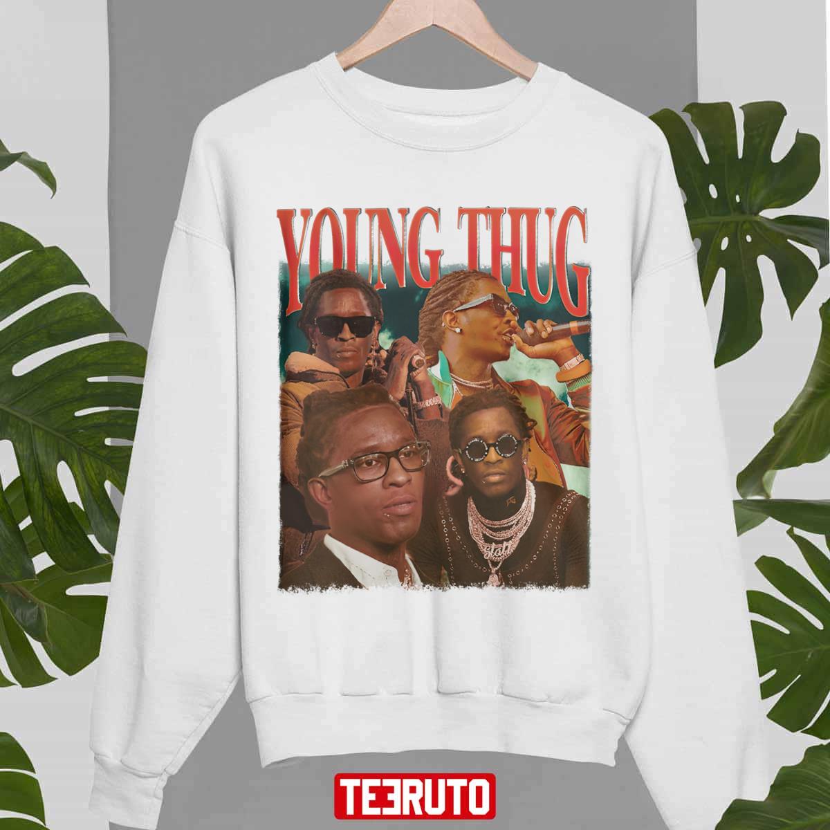 Ysl Young Thug Homage Rapper Singer Songwriter Unisex Sweatshirt