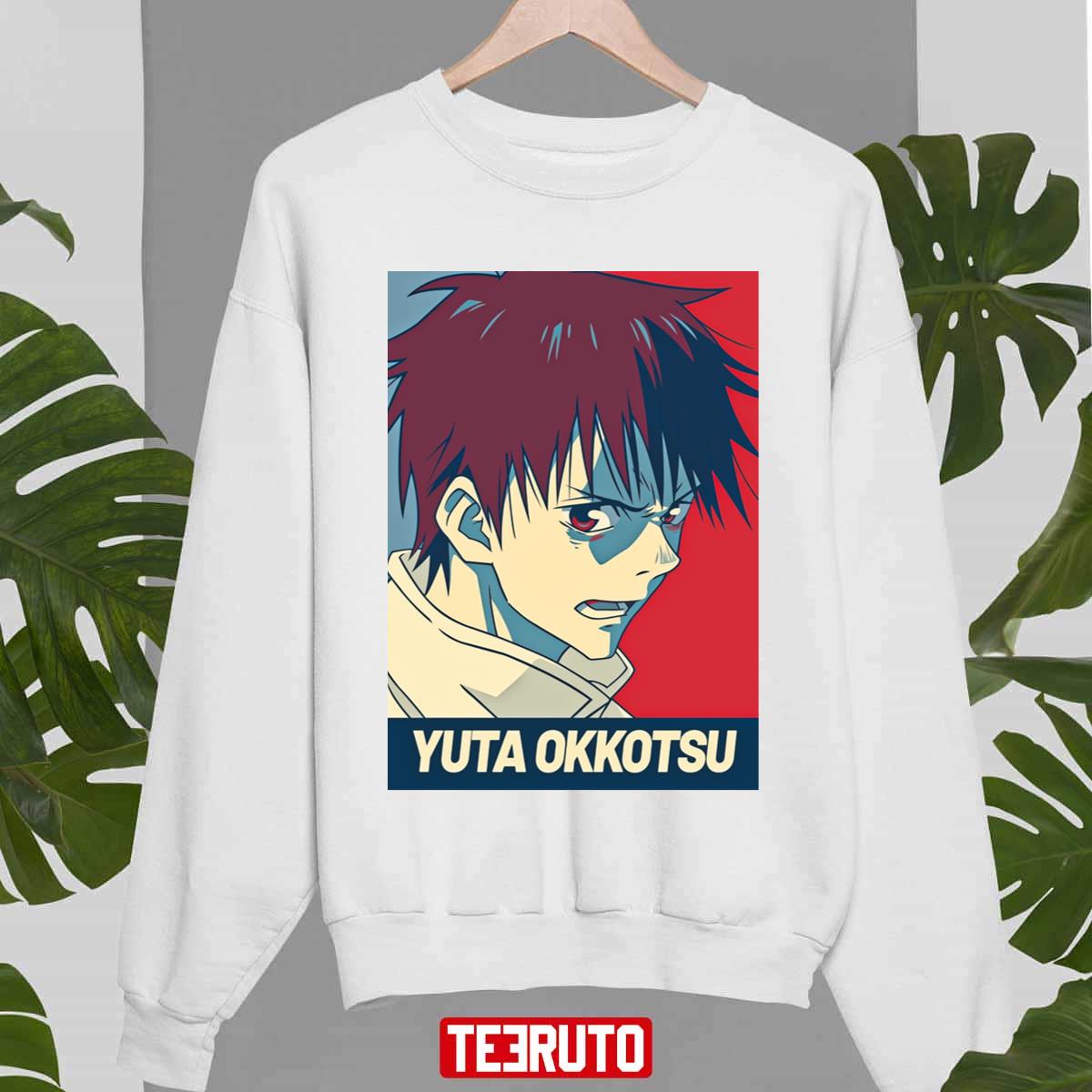 Yuta Okkotsu Portrait Hope Style Artwork Jujutsu Kaisen Jjk Anime Unisex Sweatshirt