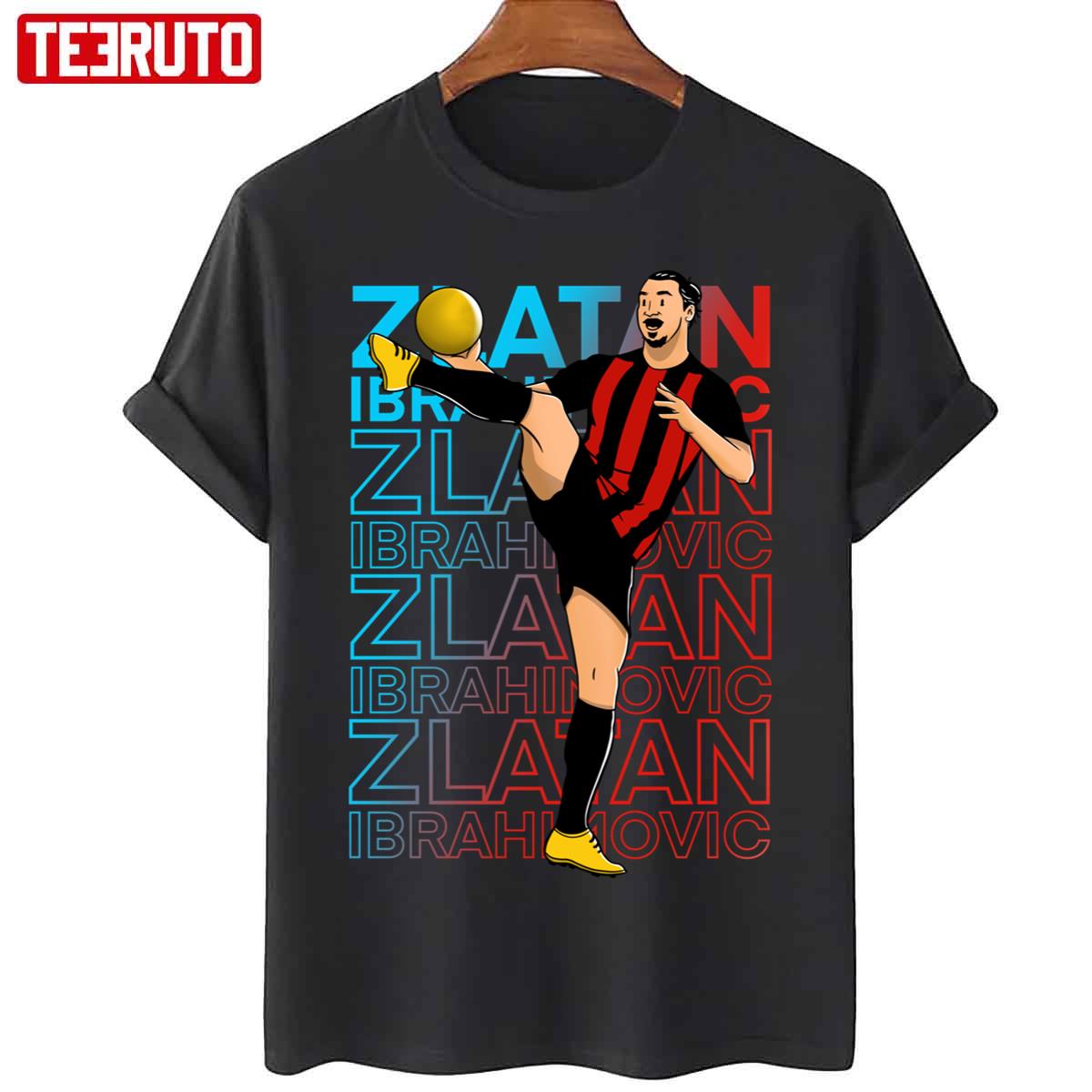 Presenter Mariner Go for a walk Zlatan Ibrahimovic And The Ball Unisex T-Shirt - Teeruto