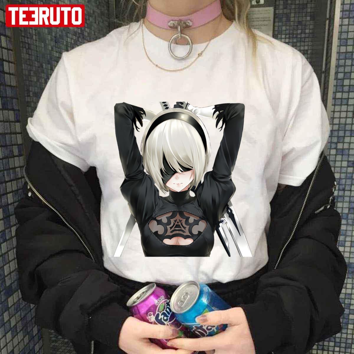 14th Machine War 2b Nier Automata Yorha No.2 Type B Unisex T-Shirt