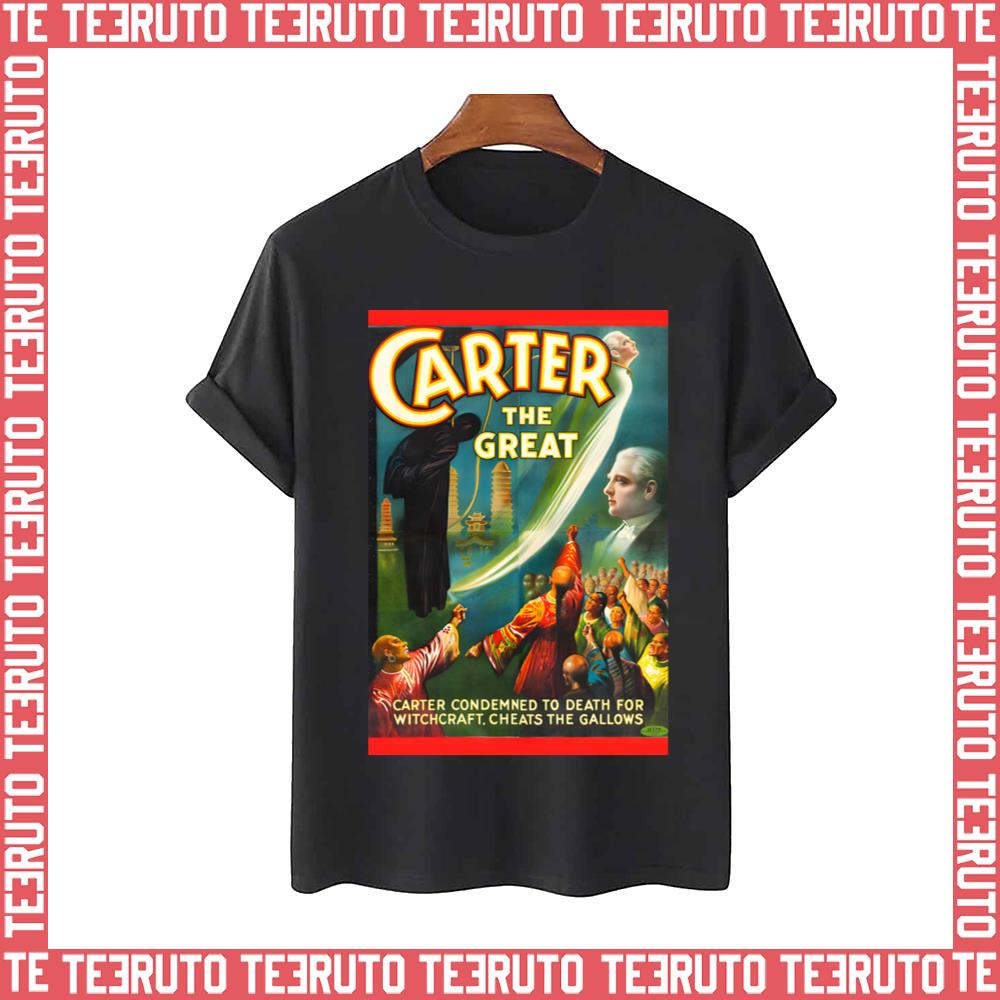 1926 Vintage Carter The Great The Gallows Magic Unisex T-Shirt