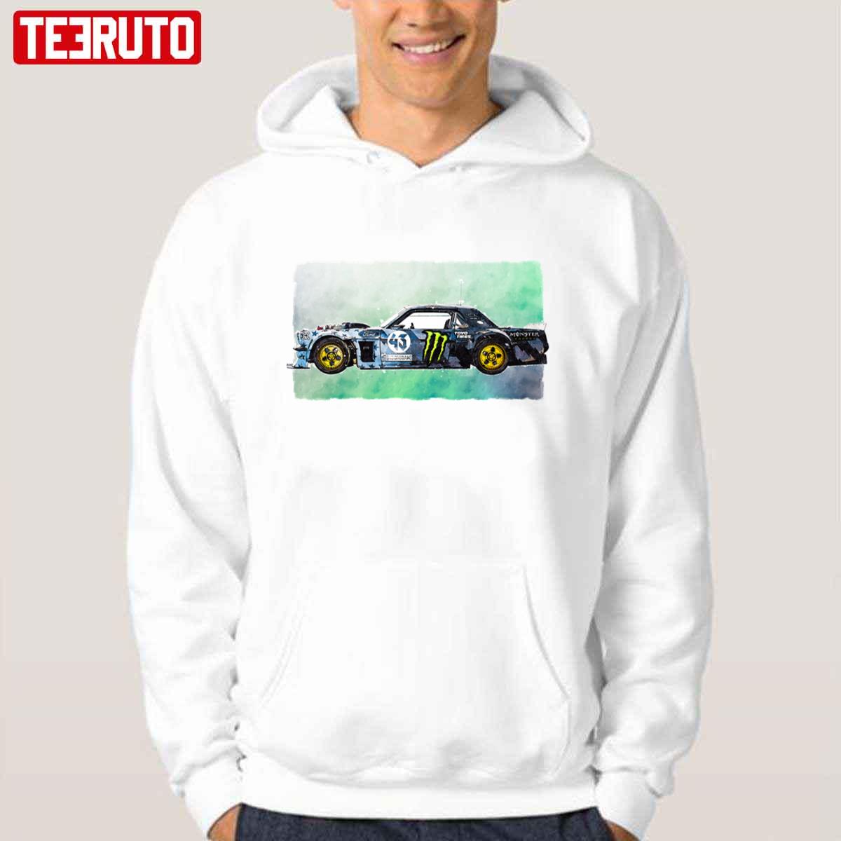 1965-2016 Hoonicorn Ford Mustang Rtr Ken Block Unisex Hoodie