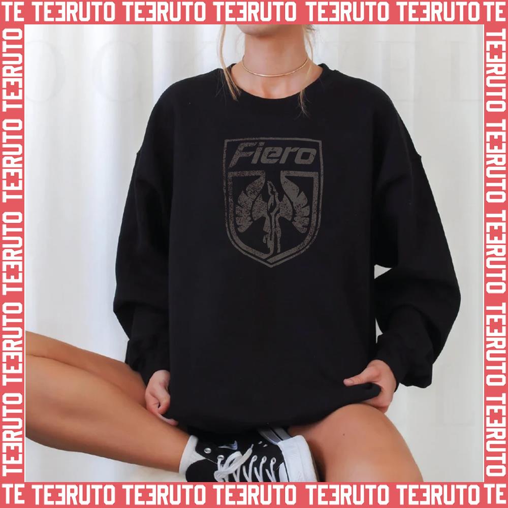 80s Pontiac Fiero Sports Car Emblem Unisex Sweatshirt