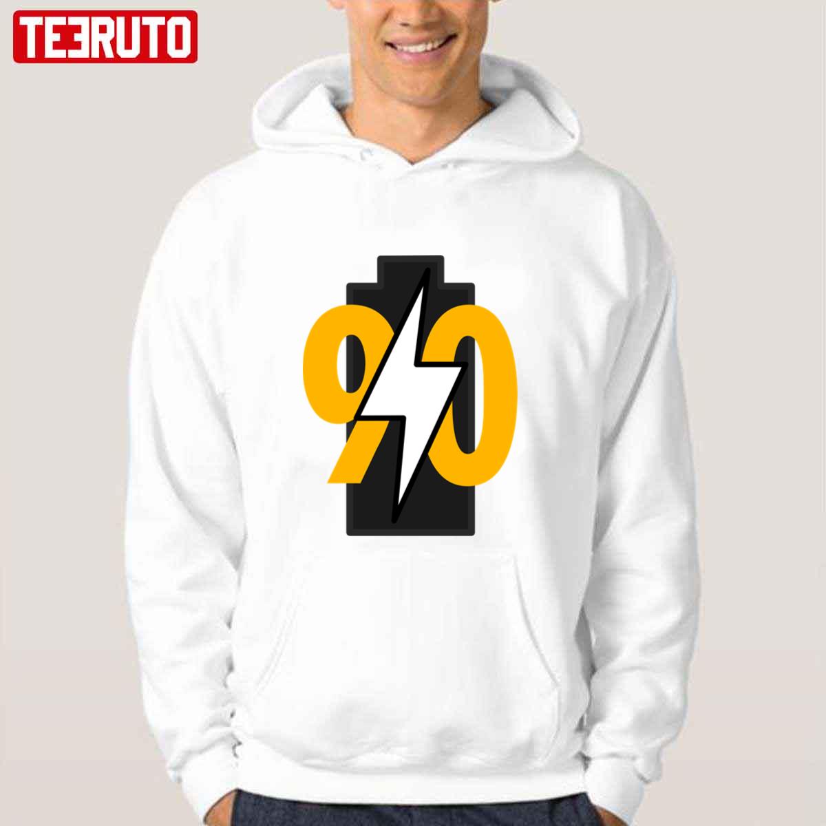90 Watt Of Power T. J. Watt Original Design Unisex Hoodie