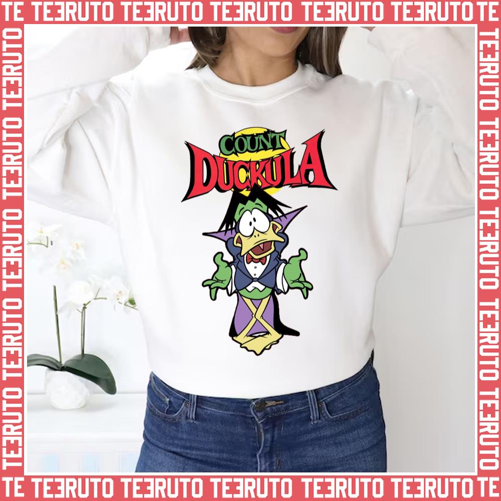 90s Cartoon Count Duckula Unisex Sweatshirt