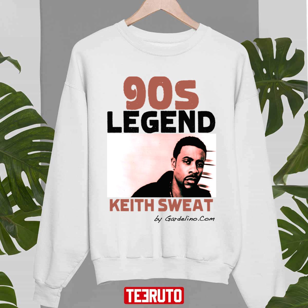 90s Legend Keith Sweat By Gardelinocom Unisex Sweatshirt