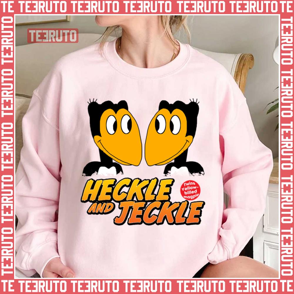 90s Vintage Cartoon Heckle And Jeckle Unisex Sweatshirt