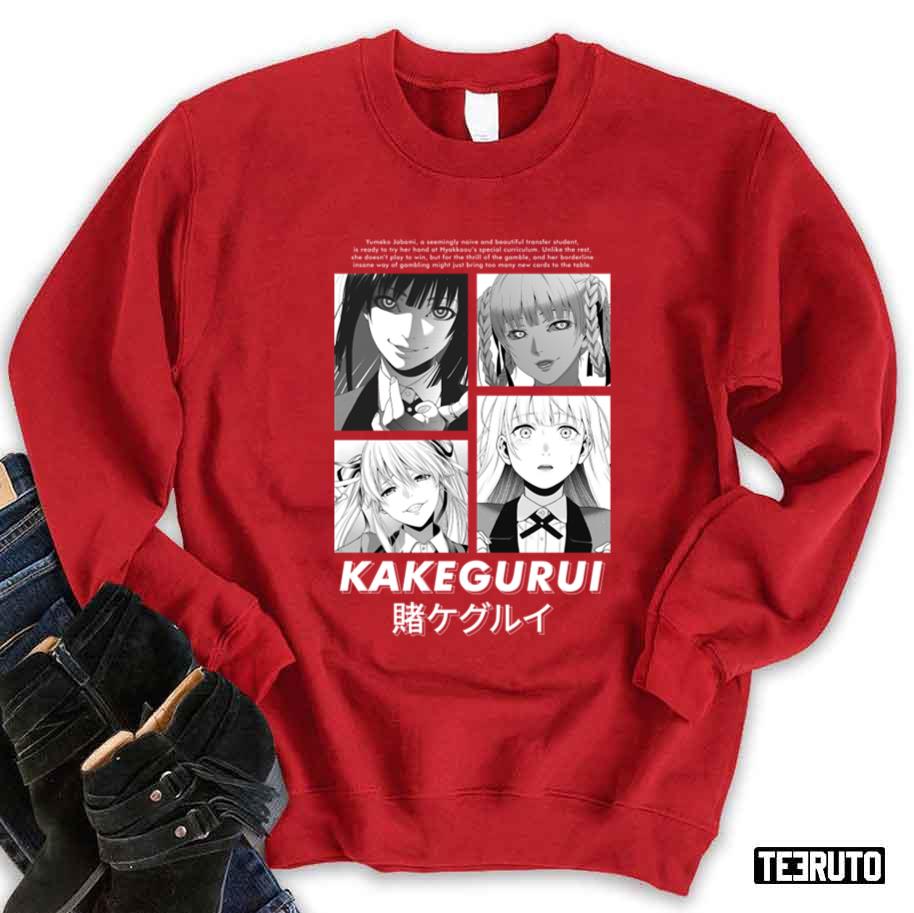 A Naive And Beautiful Transfer Student Yumeko Jabami Kakegurui Unisex Sweatshirt