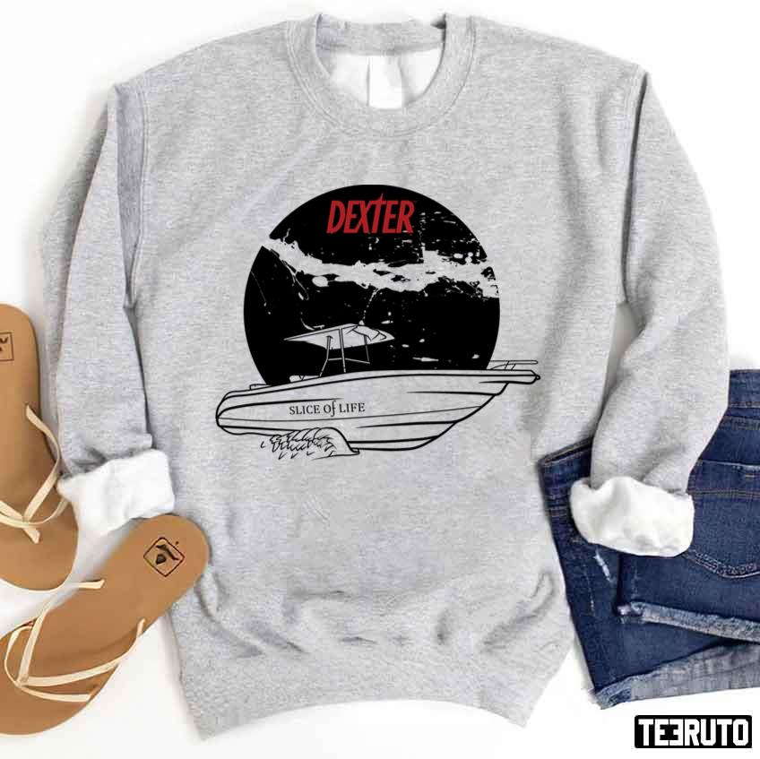 A Slice Of Life Dexter Boat Unisex Sweatshirt