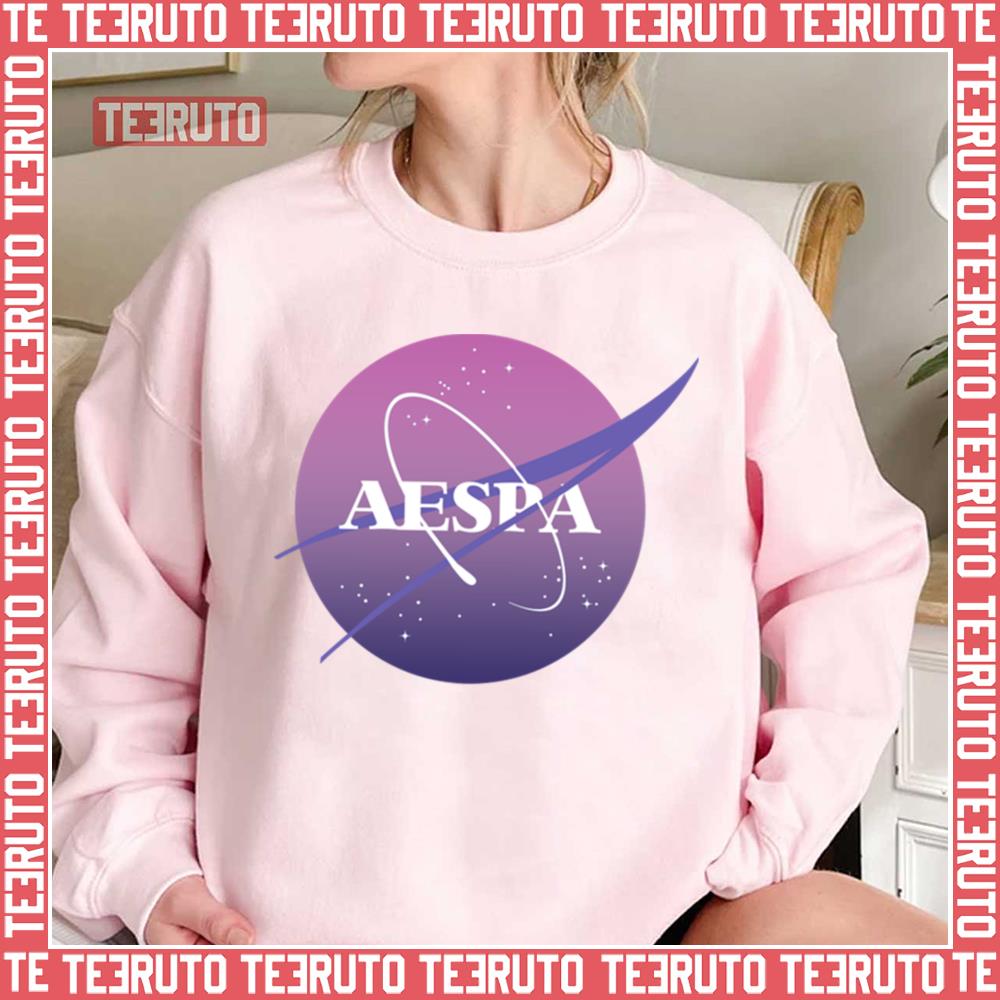 Aespa Nasa Logo Parody Unisex Sweatshirt