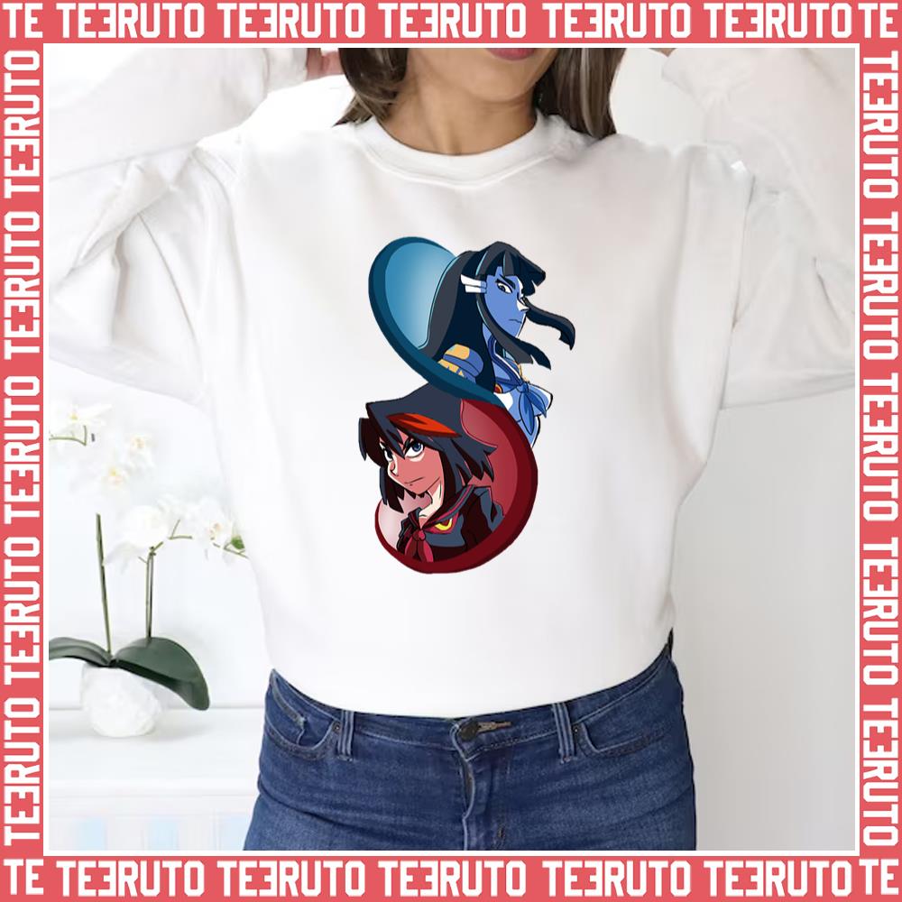 Aesthetic Design Matoi And Satsuki Kiryuin Anime Kill La Japanese Kill Unisex Sweatshirt