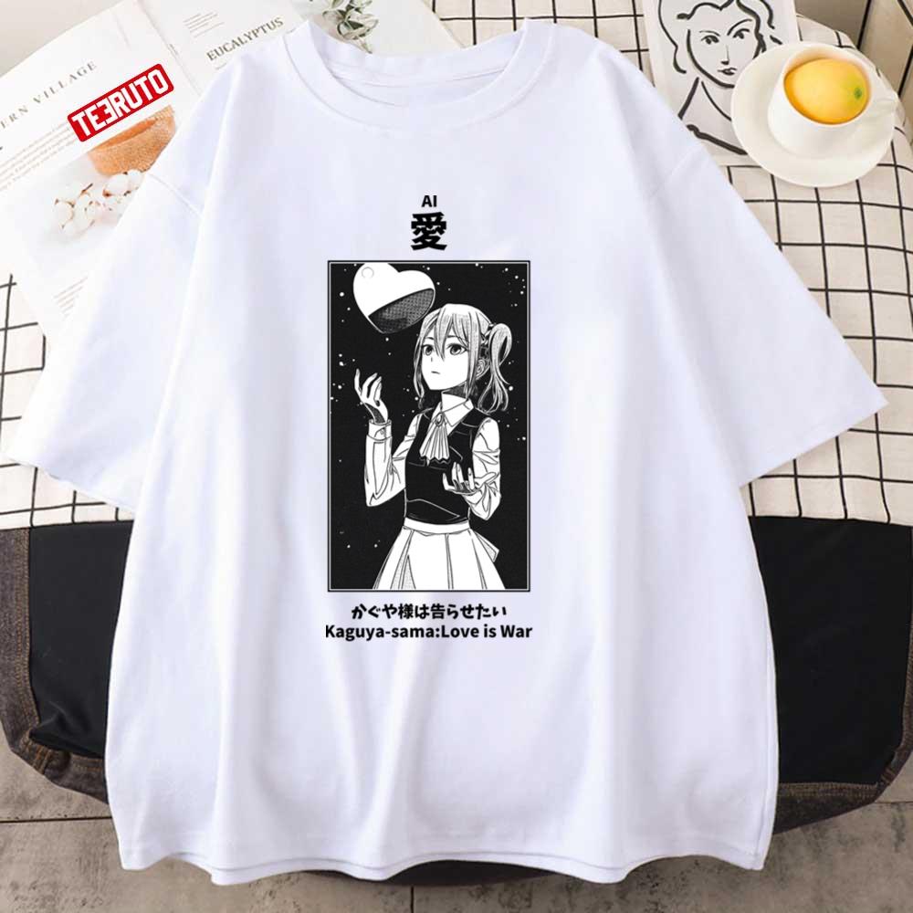 Ai Hayasaka Love Is War BW Kaguya-sama Love is War Unisex T-Shirt