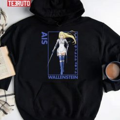 Ais Wallenstein Danmachi Portrait Unisex Hoodie