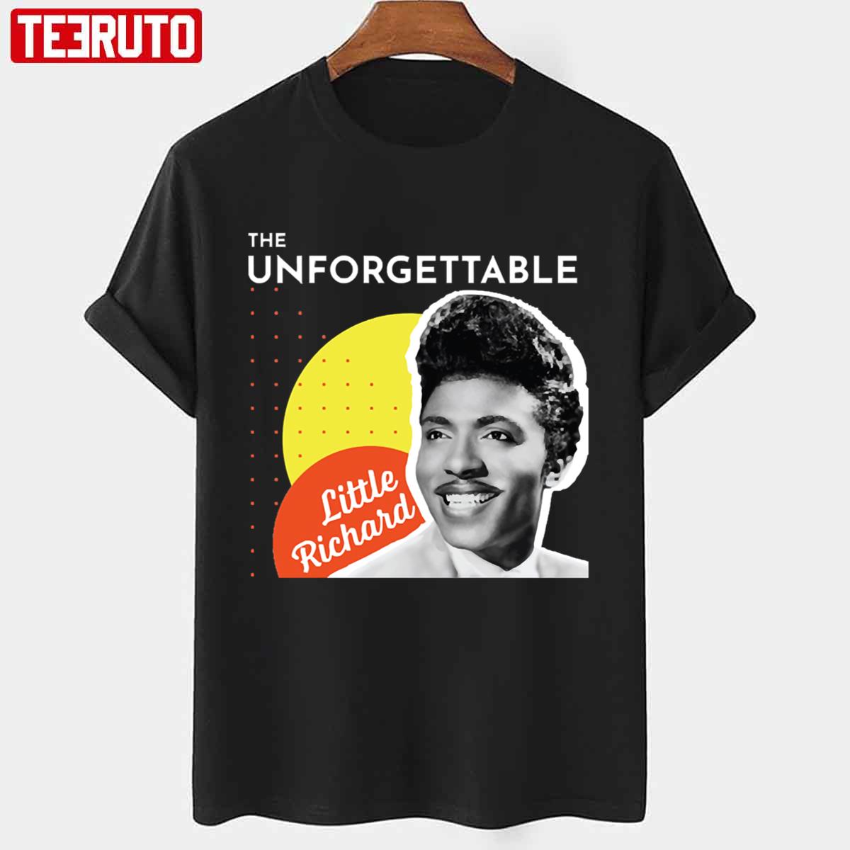 Album The Unforgettable Little Richard Cool Gift Vintage Photograph Little Richard Unisex T-Shirt
