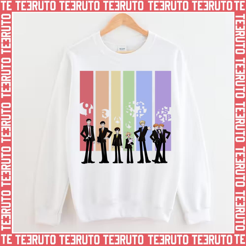All Characters In Ouran High School Host Club Unisex Sweatshirt