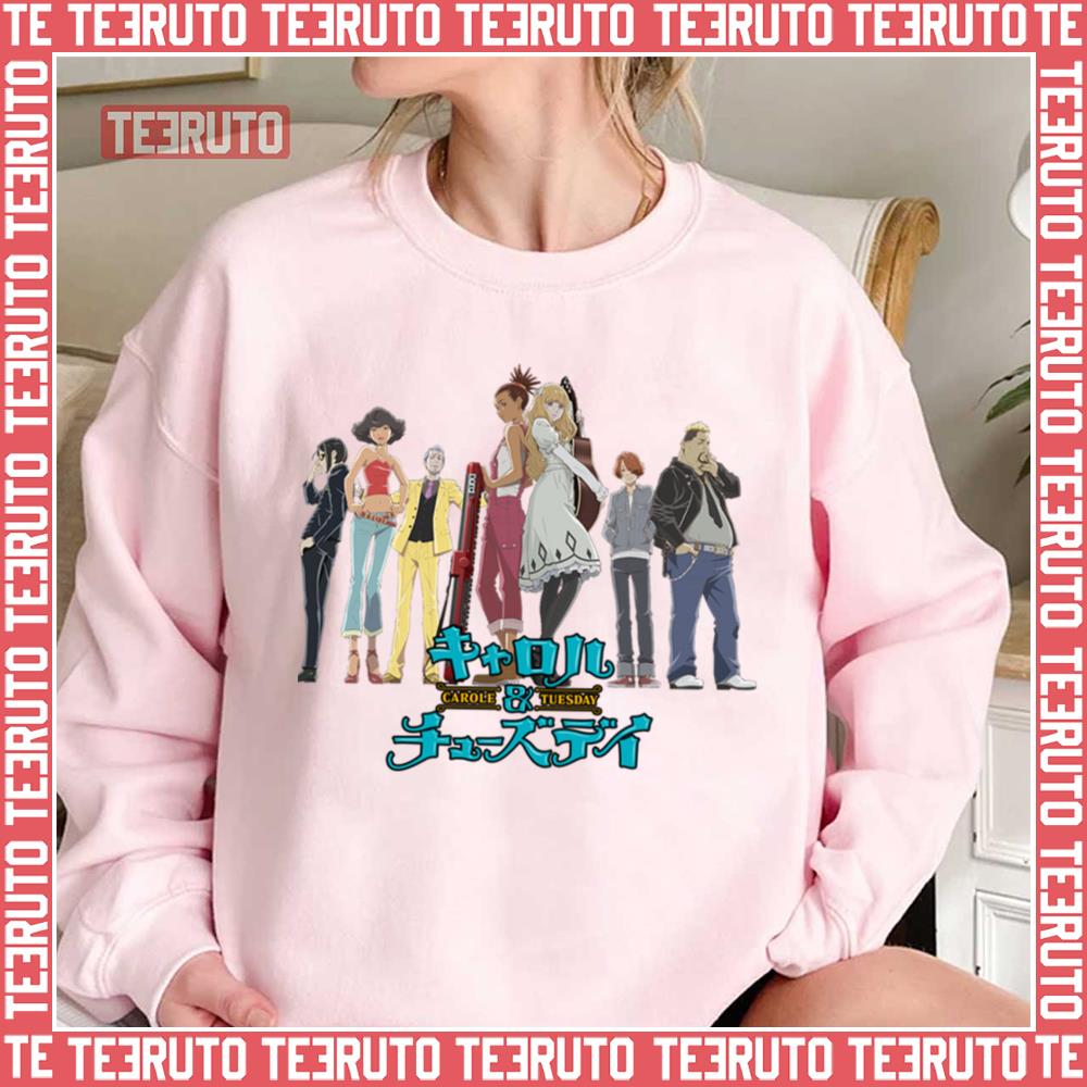 All Characters Logo Carole And Tuesday Unisex Sweatshirt