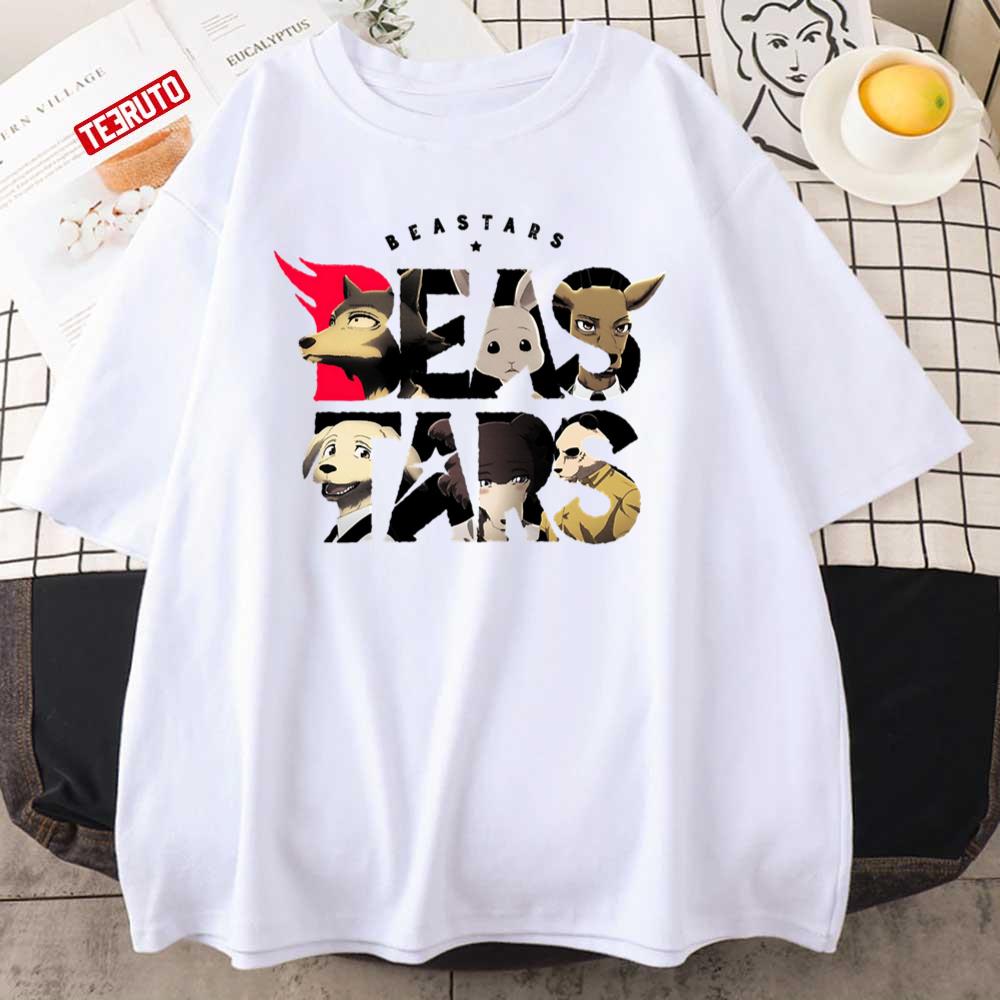 All The Characters Legoshi Haru Louis Juno Gohin Character Japanese Manga Unisex T-Shirt