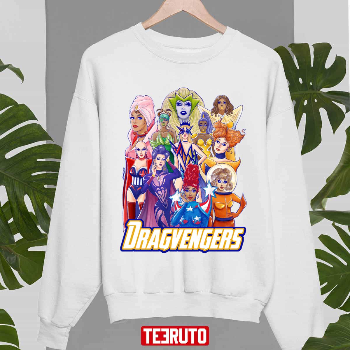 All Winners Rupaul’s Dragvengers RuPaul’s Drag Race Unisex Sweatshirt