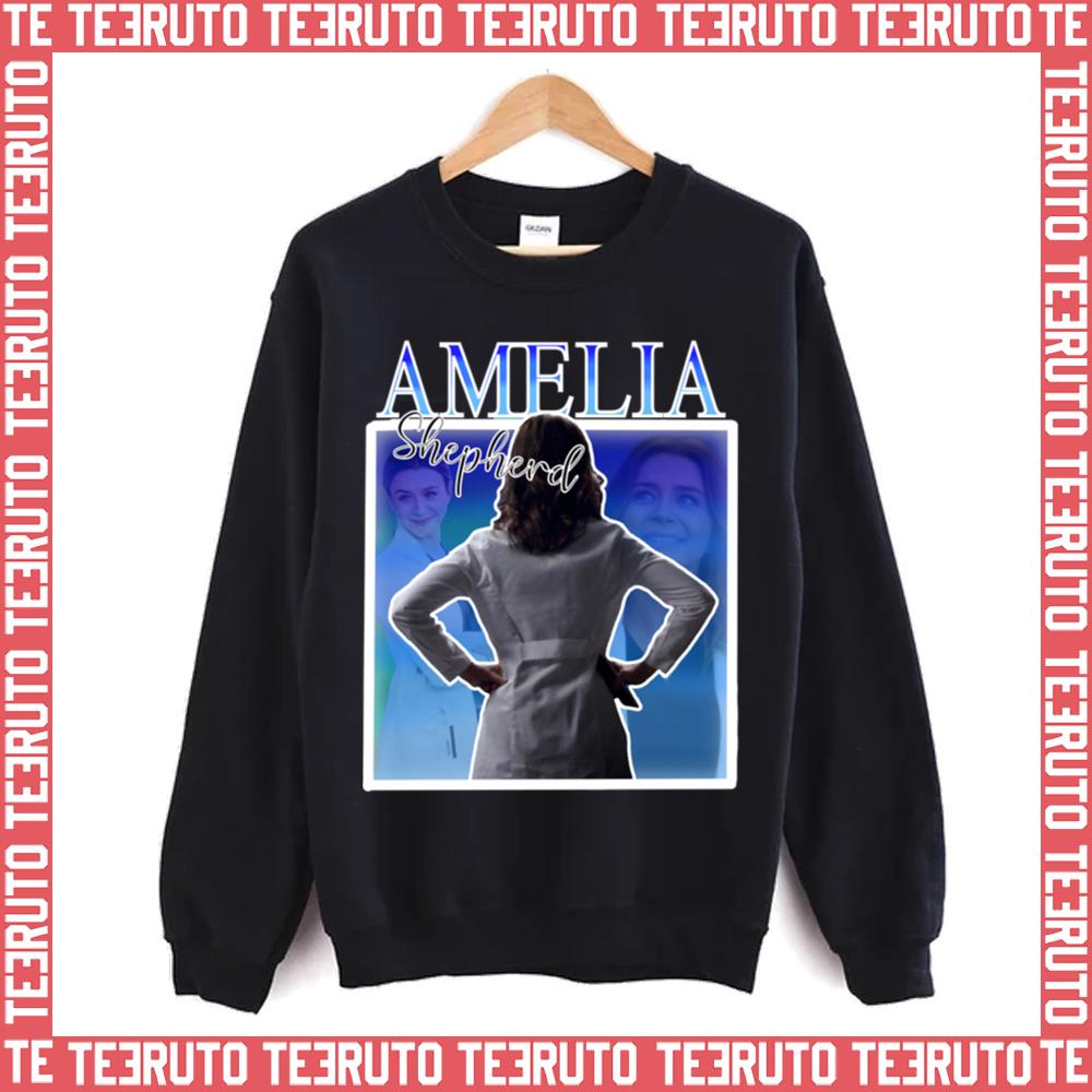 Amelia Shepherd Vintage Style Greys Anatomy Unisex Sweatshirt