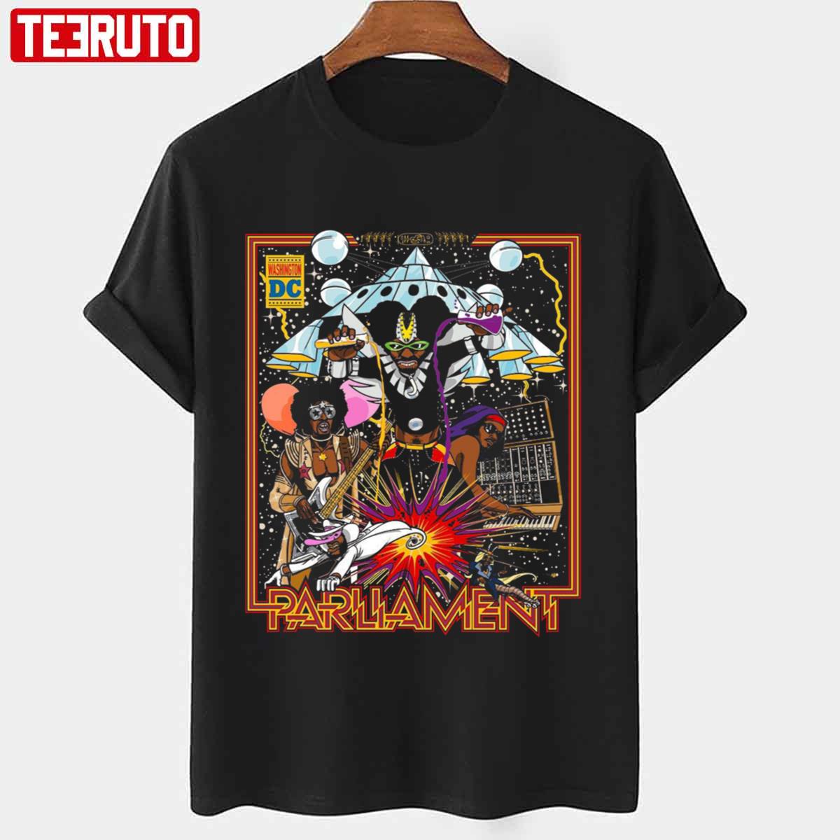 American Music Parliament Merch George Clinton Vintage Unisex T-Shirt