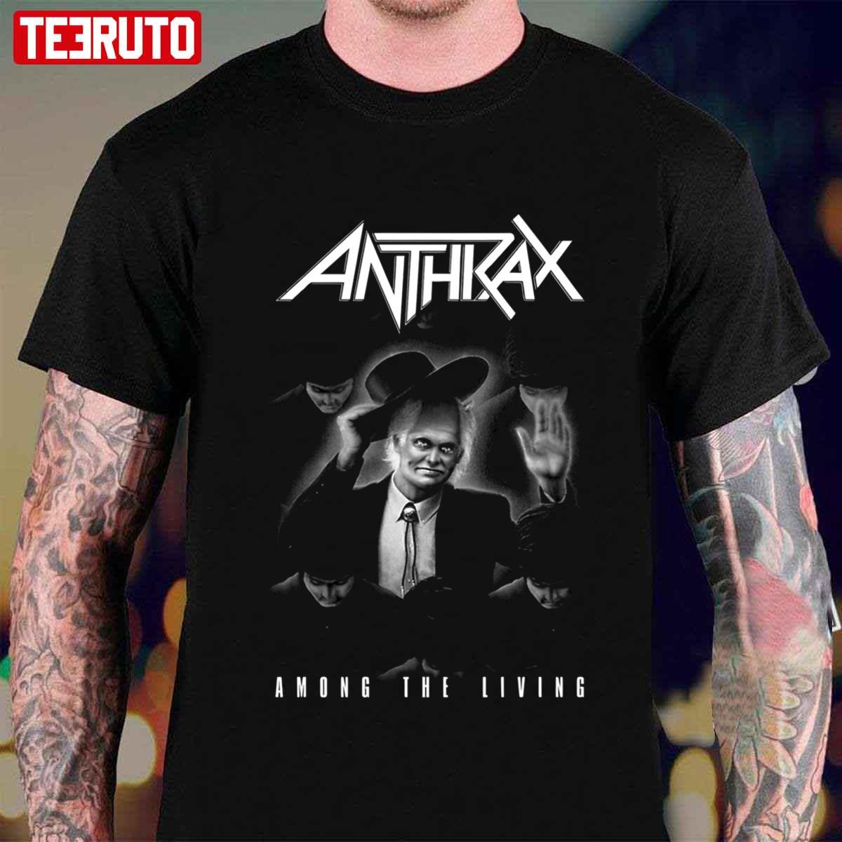 Among The Living Anthrax Band Album Graphic Unisex T-Shirt