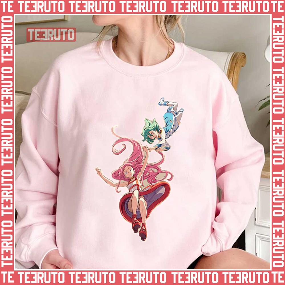 Anemone And Eureka From Eureka Seven Unisex Sweatshirt