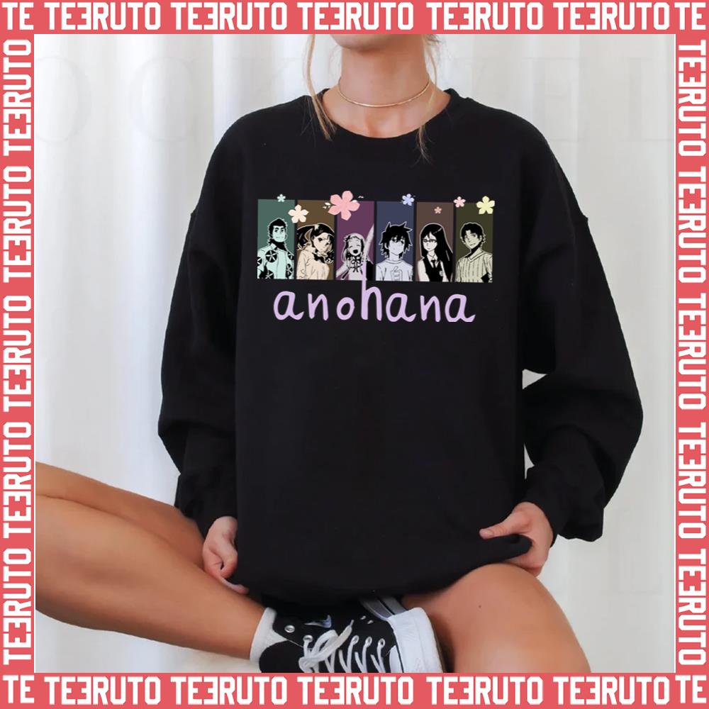 Animated Design Characters Anime Anohana Unisex Sweatshirt