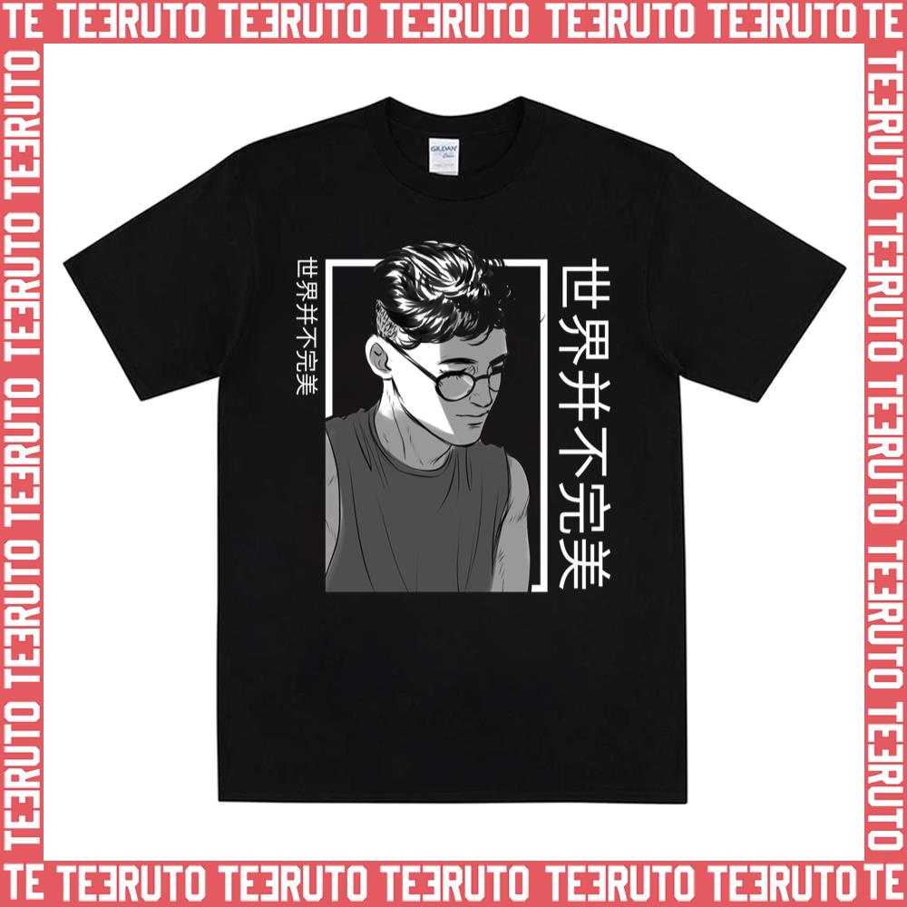 Anime Boy Study Mood Unisex T-Shirt