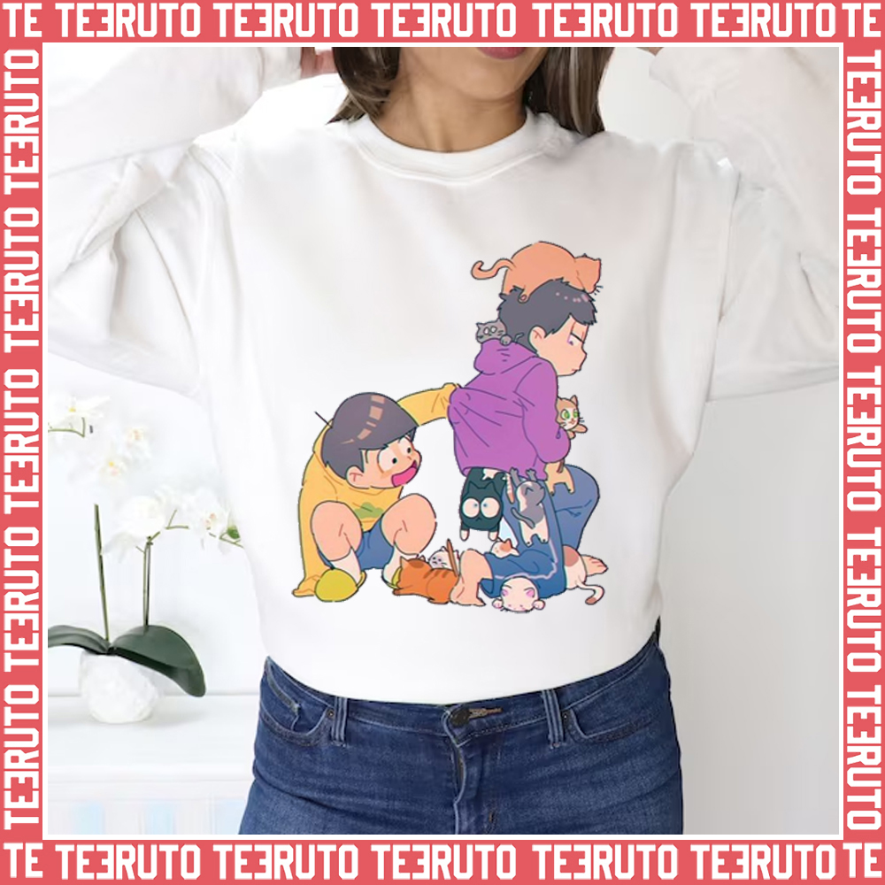 Anime Osomatsu-San And Their Cats Unisex Sweatshirt