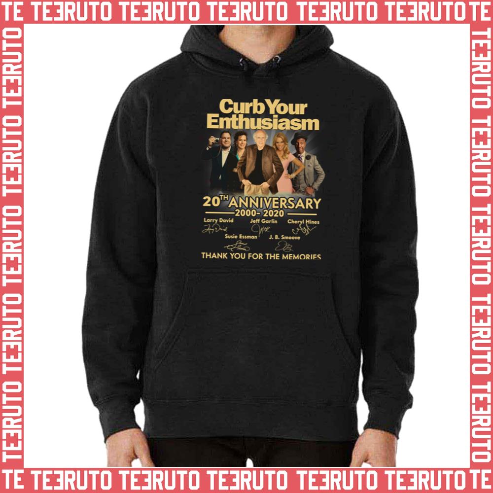 Anniversary Thank You For The Memories Curb Your Enthusiasm Unisex Hoodie