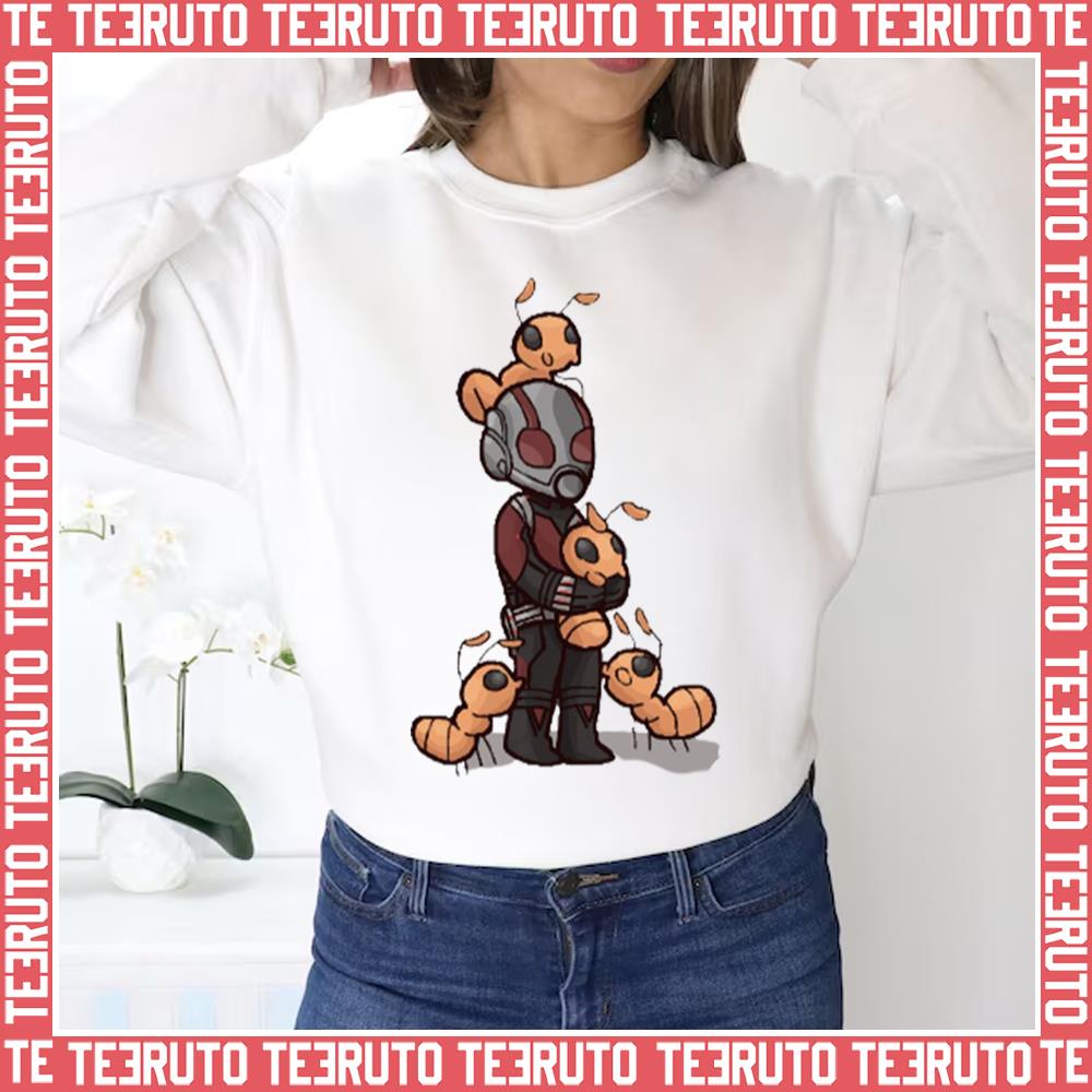 Ant Man Playing With Friends Marvel Quantumania Unisex Sweatshirt