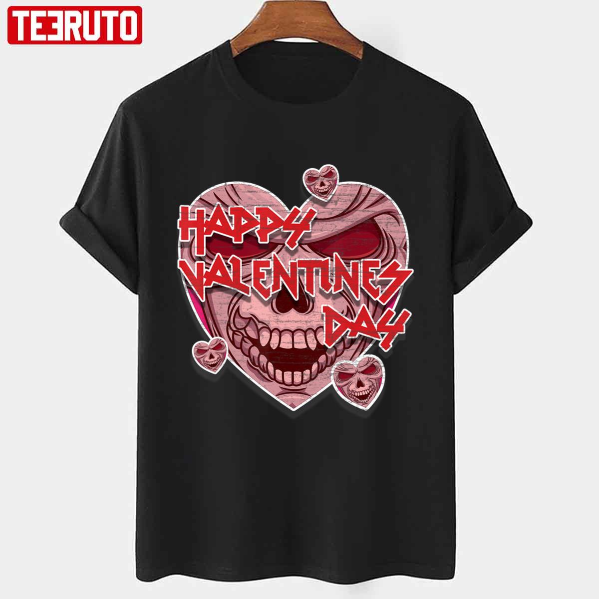 Anti Valentines Day Death Metal Rocker Musician Unisex T-Shirt