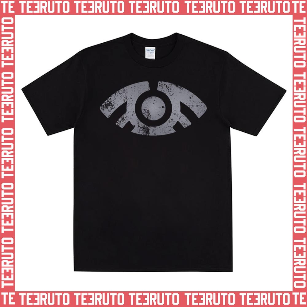 Arkangel Logo · Distressed Black Mirror Unisex T-Shirt