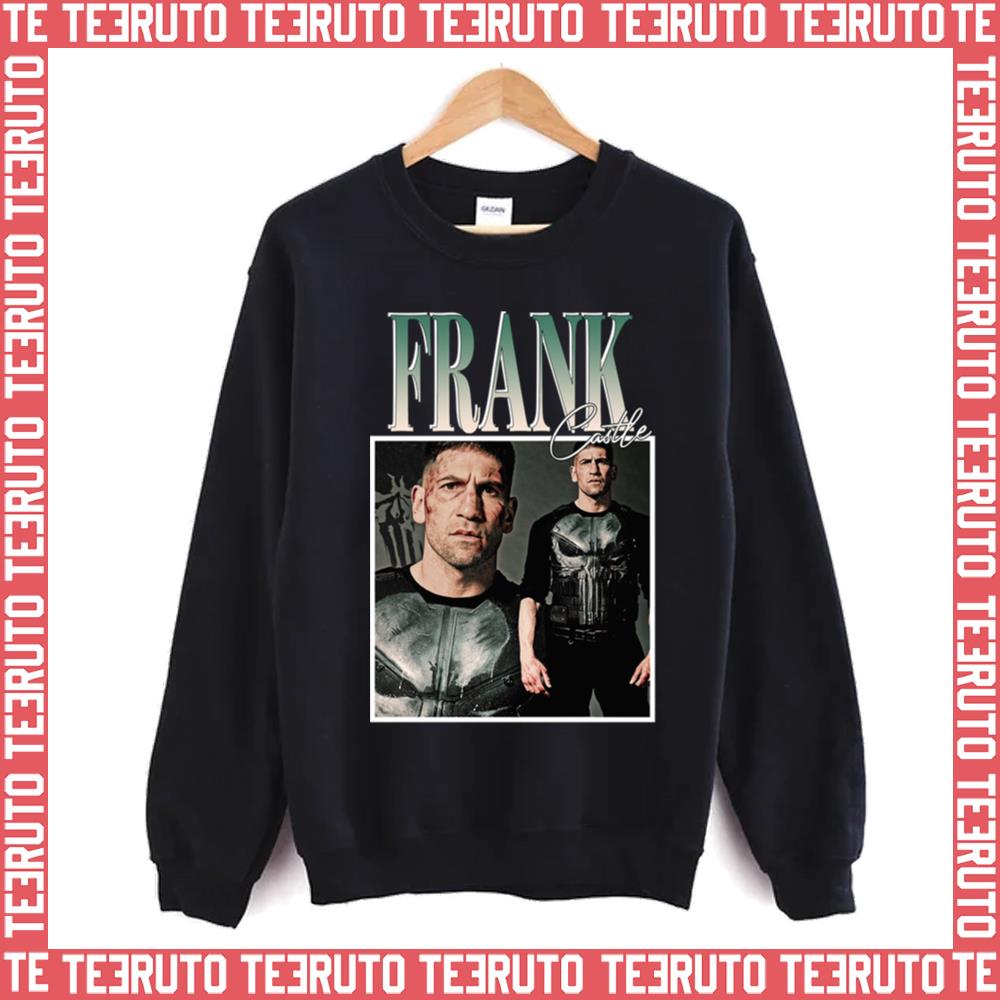 Art Frank Castle Vintage Retro Punisher Marvel Unisex Sweatshirt