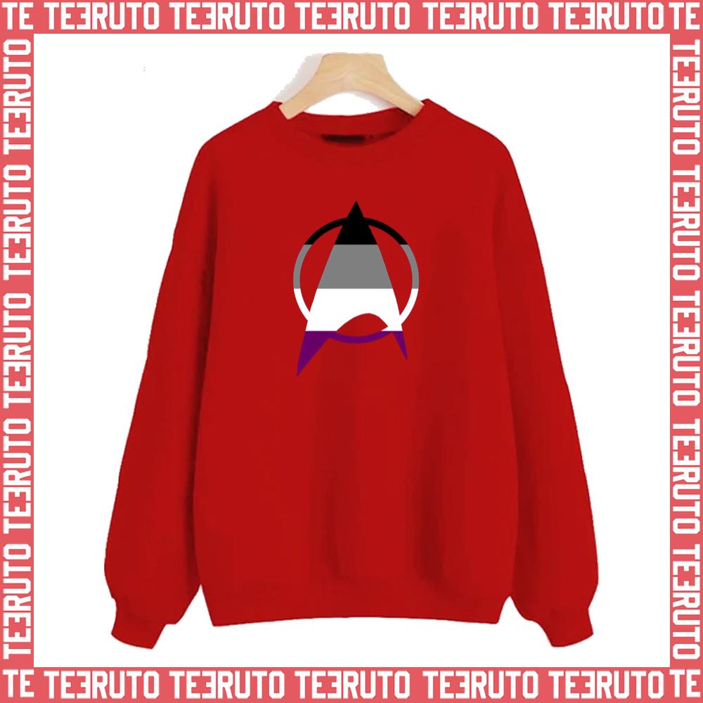 Asexual Starfleet Lgbtq Pride Month Unisex Sweatshirt